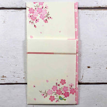 Load image into Gallery viewer, Multipurpose Japanese Traditional Money Envelope Admission Congratulation Cherry Tree and The Nightingale Pink | sg-175