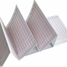 Load image into Gallery viewer, Accordian Fold Notebook A5 Health Records Body Weight Notebook (Flower) | cho-045