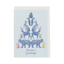 Load image into Gallery viewer, Greeting Card Christmas Card Classic Wildlife Tree | xcd-269