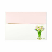 Load image into Gallery viewer, Note Cards and Envelopes Set Fujico Rose | mls-117