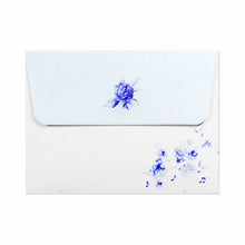 Load image into Gallery viewer, Mini Note Cards and Envelopes Set Blue Rose | mml-005