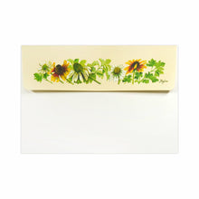 Load image into Gallery viewer, Note Cards and Envelopes Set Fujico Sunflower | mls-116