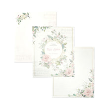 Load image into Gallery viewer, Stationery Paper Pad Rose Letter | pd-545