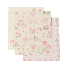 Load image into Gallery viewer, Stationery Paper Pad Pink floret | pd-581