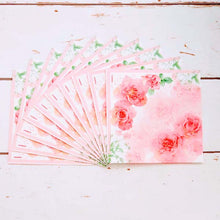 Load image into Gallery viewer, Paper Napkins Pink Roses Frontier | pnk-002