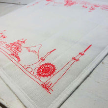 Load image into Gallery viewer, Kaya Fabric Cotton Dish Towel Embroidery | Fkn-008