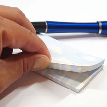 Load image into Gallery viewer, Slim Memo Pad Clouds and Tokyo Silhouette | wp-043