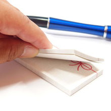 Load image into Gallery viewer, Slim Memo Pad Bow | wp-054