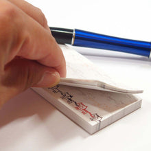 Load image into Gallery viewer, Slim Memo Pad Cat Ties | wp-063