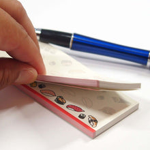 Load image into Gallery viewer, Slim Memo Pad Sushi | wp-065