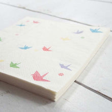 Load image into Gallery viewer, Paper Napkins Paper Cranes | pnk-047