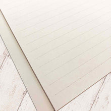 Load image into Gallery viewer, Accordian Fold Notebook A5 Black and Yellow 7mm Ruled | cho-039