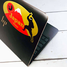 Load image into Gallery viewer, Sticker Silk Print Red Fuji and Ninja | sl-188