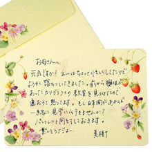 Load image into Gallery viewer, Note Cards and Envelopes Set Strawberry | mls-003