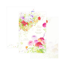 Load image into Gallery viewer, Postcard Pad Flower Basket | hgs-393