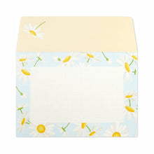 Load image into Gallery viewer, Note Cards and Envelopes Set Sky Blue and Daisy | mls-118