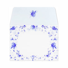 Load image into Gallery viewer, Mini Note Cards and Envelopes Set Blue Rose | mml-005