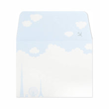 Load image into Gallery viewer, Mini Note Cards and Envelopes Set Sky-Blue of News | mml-006
