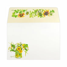 Load image into Gallery viewer, Note Cards and Envelopes Set Fujico Sunflower | mls-116