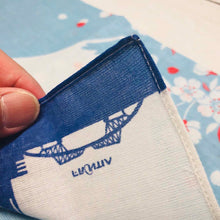 Load image into Gallery viewer, Cotton Handkerchief Fuji and Sakura | hkc-006