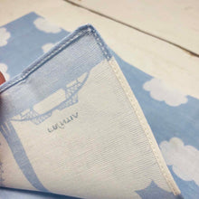 Load image into Gallery viewer, Cotton Handkerchief Japan Silhouette | hkc-007