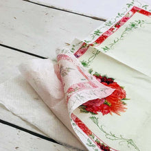 Load image into Gallery viewer, Paper Napkins Rose Bouquet Frontier | pnk-009