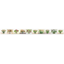 Load image into Gallery viewer, Masking Tape Fujico Flowers in Vase with Background | msk-004