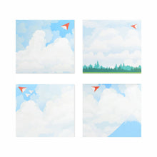 Load image into Gallery viewer, Block Memo Pad Paper Airplane | wp-074
