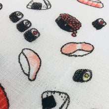 Load image into Gallery viewer, Kaya Fabric Cotton Dish Towel Sushi Illustration | Fkn-003