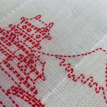 Load image into Gallery viewer, Kaya Fabric Cotton Dish Towel Embroidery | Fkn-008