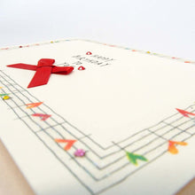 Load image into Gallery viewer, Greeting Card Premium Card Birthday Birthday Score | kc-095