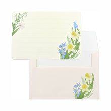 Load image into Gallery viewer, Note Cards and Envelopes Set Hello Spring | mls-110