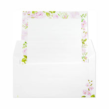Load image into Gallery viewer, Stationery Paper and Envelopes Set Pink Rose | lst-236