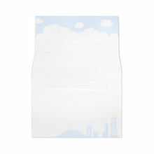 Load image into Gallery viewer, Mini Note Cards and Envelopes Set Sky-Blue of News | mml-006
