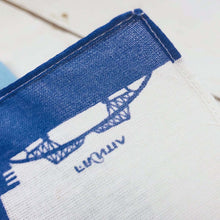 Load image into Gallery viewer, Cotton Handkerchief Fuji and Sakura | hkc-006