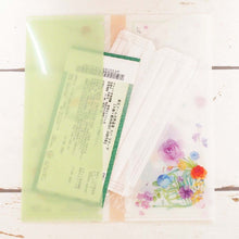 Load image into Gallery viewer, Ticket Folder Horn and Flower | cf-095