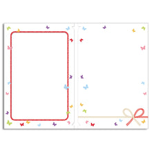 Load image into Gallery viewer, Greeting Card Greeting Card Christmas Card Photo Folder Butterfly | cd-363