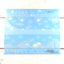Load image into Gallery viewer, Ticket Folder Clouds and Silhouette | cf-098