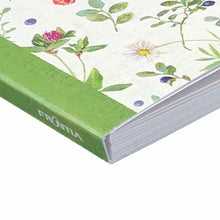 Load image into Gallery viewer, Accordian Fold Notebook A5 Blood Pressure Recording Blood Pressure Notes (Flower) | cho-047