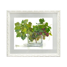 Load image into Gallery viewer, Fujico Framed Print, Flower Art Print, Digital Poster, Exhibition Poster, Wall Art Decor, Flower Print, Watercolor, A-33, S | prt-14