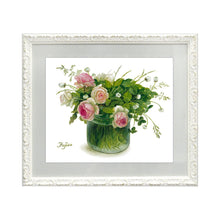 Load image into Gallery viewer, Fujico Framed Print, Flower Art Print, Digital Poster, Exhibition Poster, Wall Art Decor, Flower Print, Watercolor, FS-7, S | prt-17