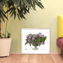 Load image into Gallery viewer, Fujico Framed Print, Flower Art Print, Digital Poster, Exhibition Poster, Wall Art Decor, Flower Print, Watercolor, H-15, M | prt-05