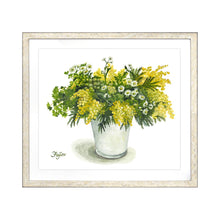 Load image into Gallery viewer, Fujico Framed Print, Flower Art Print, Digital Poster, Exhibition Poster, Wall Art Decor, Flower Print, Watercolor, K-33, M | prt-06