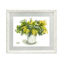 Load image into Gallery viewer, Fujico Framed Print, Flower Art Print, Digital Poster, Exhibition Poster, Wall Art Decor, Flower Print, Watercolor, K-33, S | prt-19