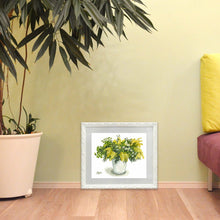 Load image into Gallery viewer, Fujico Framed Print, Flower Art Print, Digital Poster, Exhibition Poster, Wall Art Decor, Flower Print, Watercolor, K-33, S | prt-19