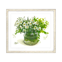 Load image into Gallery viewer, Fujico Framed Print, Flower Art Print, Digital Poster, Exhibition Poster, Wall Art Decor, Flower Print, Watercolor, L-33, M | prt-07