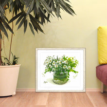 Load image into Gallery viewer, Fujico Framed Print, Flower Art Print, Digital Poster, Exhibition Poster, Wall Art Decor, Flower Print, Watercolor, L-33, M | prt-07