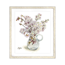 Load image into Gallery viewer, Fujico Framed Print, Flower Art Print, Digital Poster, Exhibition Poster, Wall Art Decor, Flower Print, Watercolor, N-36, M | prt-09