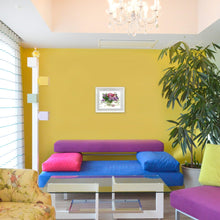 Load image into Gallery viewer, Fujico Framed Print, Flower Art Print, Digital Poster, Exhibition Poster, Wall Art Decor, Flower Print, Watercolor, T-23, S | prt-24