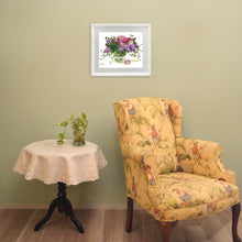 Load image into Gallery viewer, Fujico Framed Print, Flower Art Print, Digital Poster, Exhibition Poster, Wall Art Decor, Flower Print, Watercolor, T-23, S | prt-24